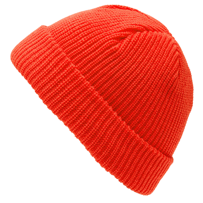 Kinder Full Stone Beanie Hellrot