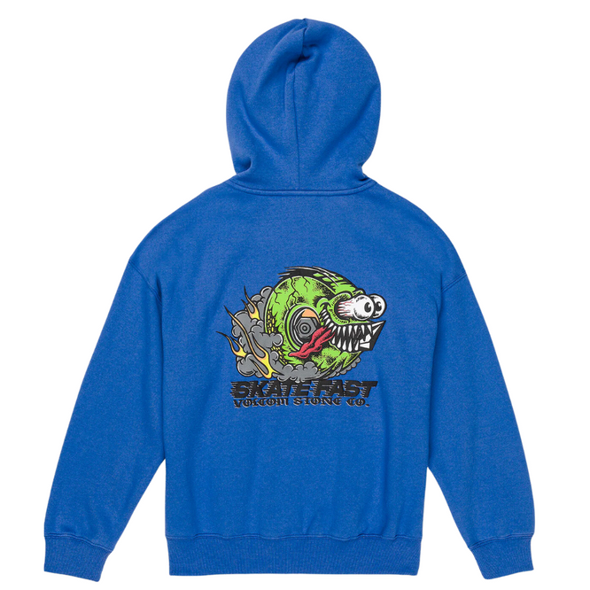 Kinder Skate Fast Hoodie Patriot Blau