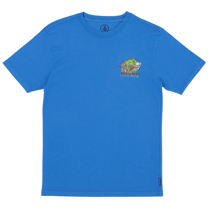 Kinder Skate Fast T-Shirt Patriot Blau