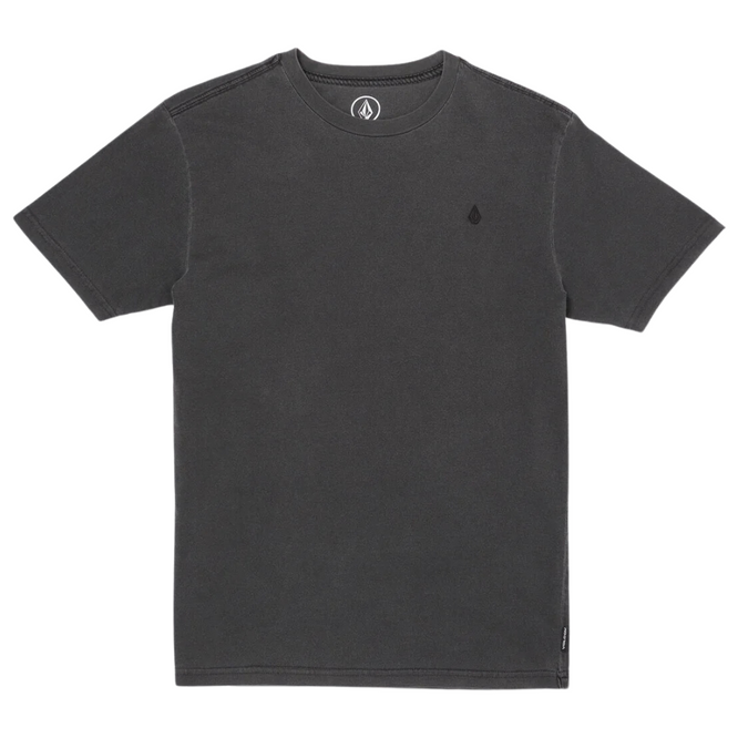 Kinder T-Shirt Solid Stone Schwarz