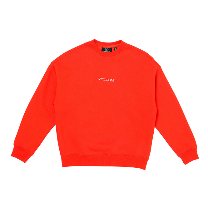 Kinder Stone Crew Sweatshirt Hellrot