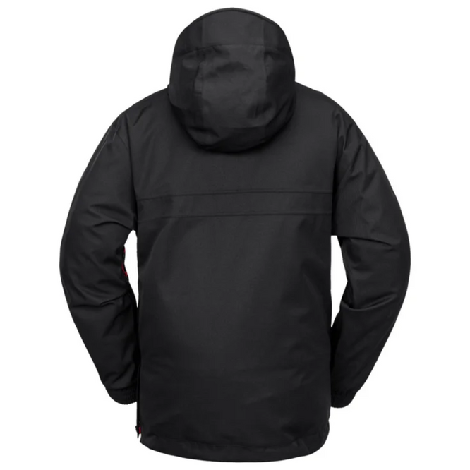 Longo 20K Pullover Snowboard Jacket Black