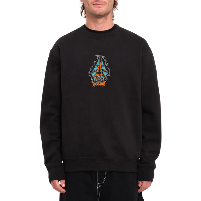 Watanite Crew Sweatshirt Black