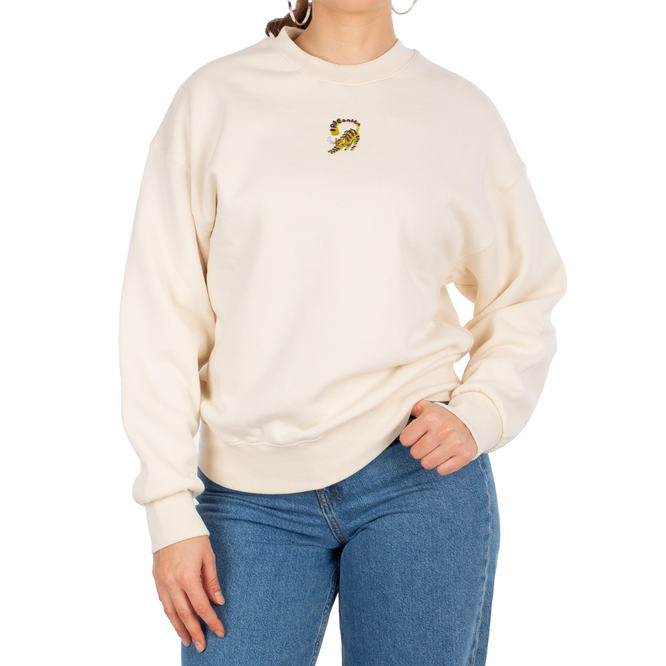 Catty Crewneck für Frauen Ungefärbt