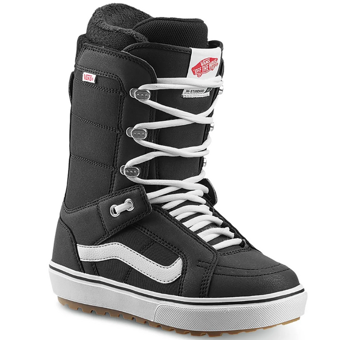 Bottes de snowboard Hi-Standard OG noir/blanc 2025 pour femmes