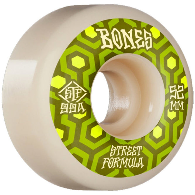 STF Retros V1 Standard White 52mm Skateboard Wheels