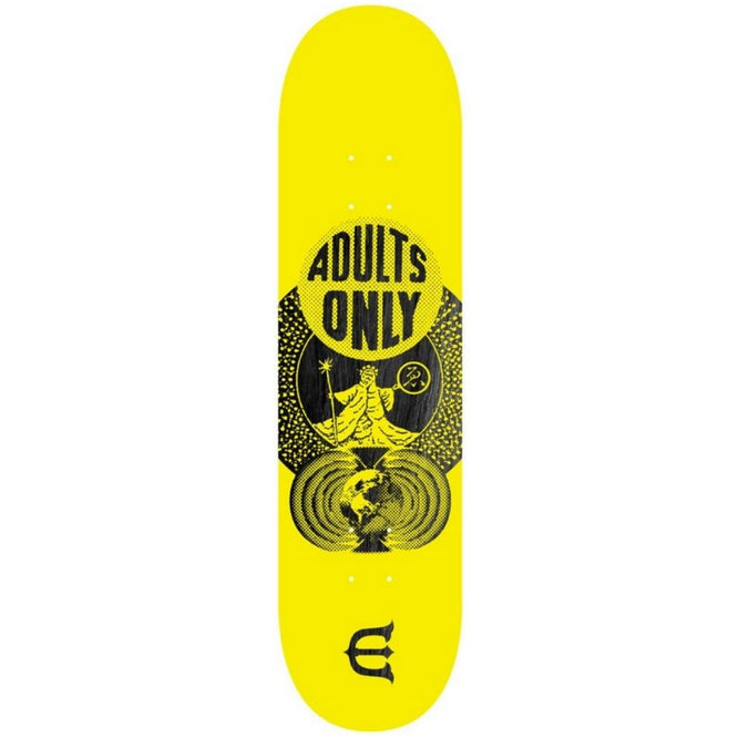 Adultes Seulement Jaune 8.38" Planche de Skateboard