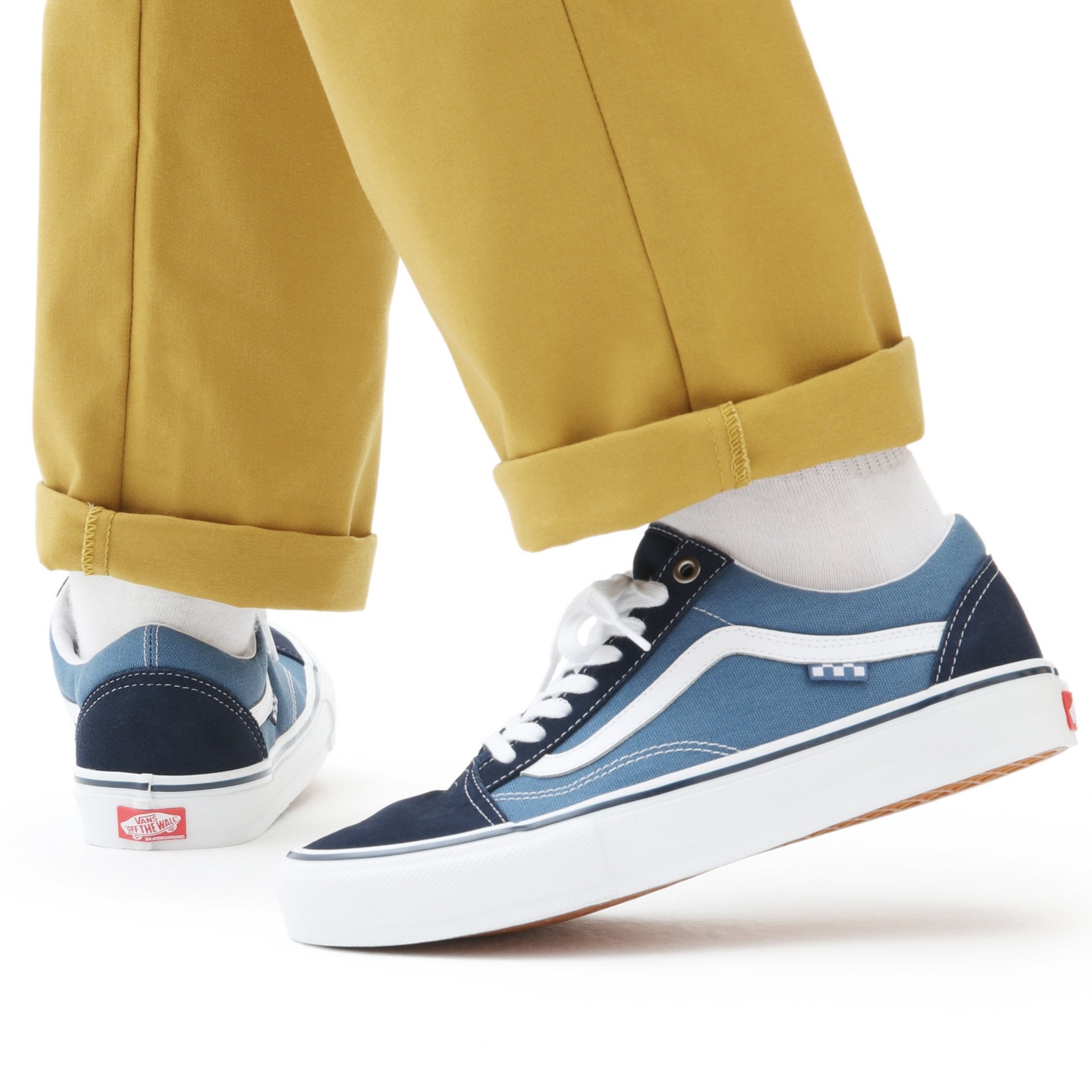 Old skool vans navy white hotsell