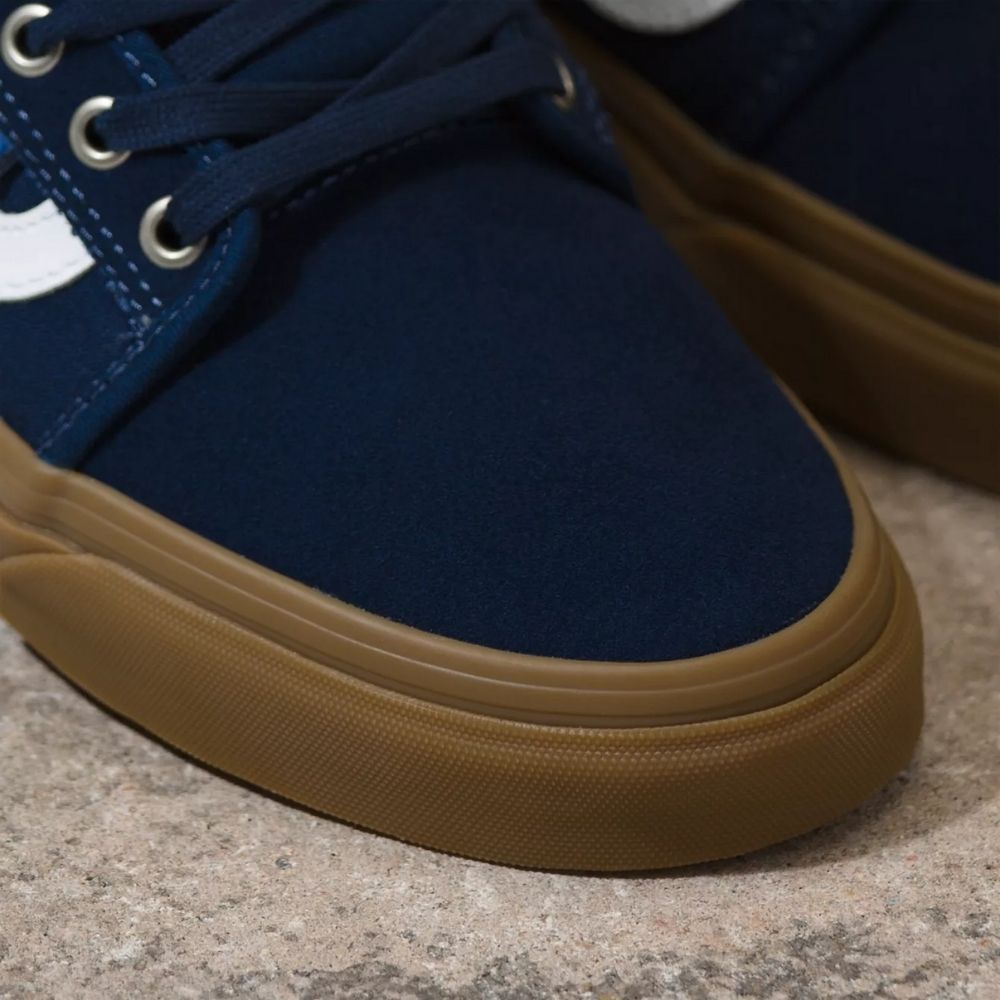 Vans navy gum clearance sole