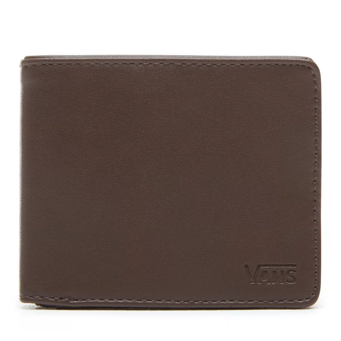 Drop V Bifold Dark Brown Wallet