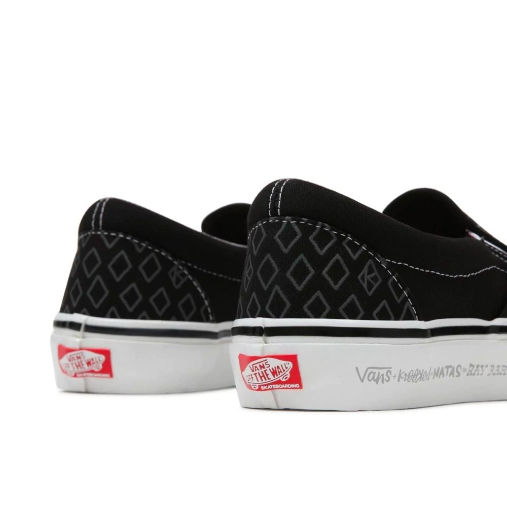 Vans slip on on sale kratka